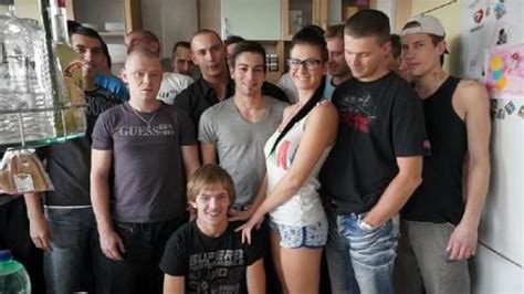czech gang bang 17: 4 girls and 15o hard cocks (part 2)|HD ️ video Czech Gang Bang .